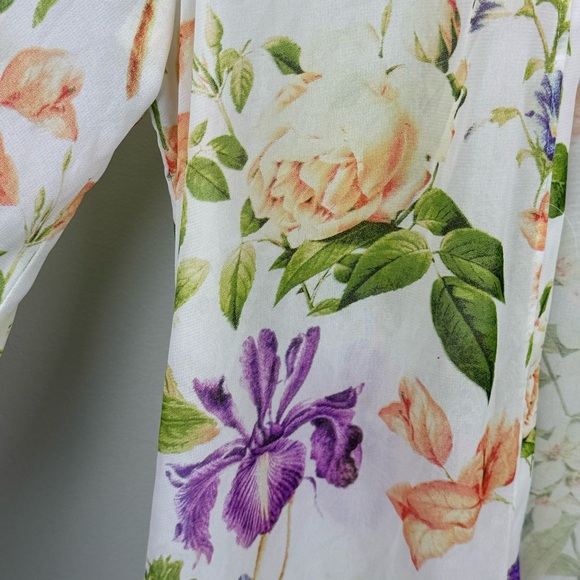 Show Me Your MuMu Metzler Kimono Flower Press Size Small - Picture 6 of 11